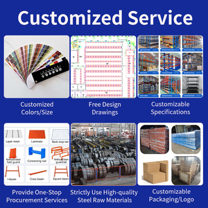 מדפי אחסון כבדים ללא ברגים, מערכת אחסון משטחים כבדה, מדפי משטחים, מערכת אחסון משטחים למחסן, אחסון במחסן - Product Image 4