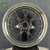 عجلات TJ المصنوعة يدويًا متعددة الأذرع من قطعتين 5x112 5x120 5x130 5x114.3 جنوط سيارات سباق 18 19 20 21 بوصة لكاديلاك وبي إم دبليو
