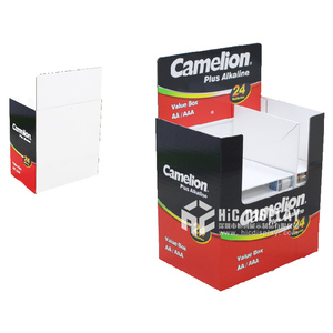 Chất lượng cao có thể gập lại hiển thị các tông đứng tầng phong cách Pallet giá siêu thị quảng cáo chậu Bát làm giấy Pop carton - Product Image 4