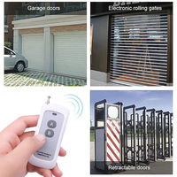 Télécommande longue portée haute puissance 433/315 MHz, apprentissage 1527, 1 à 8 touches, portail roulant, porte de garage, produit antivol