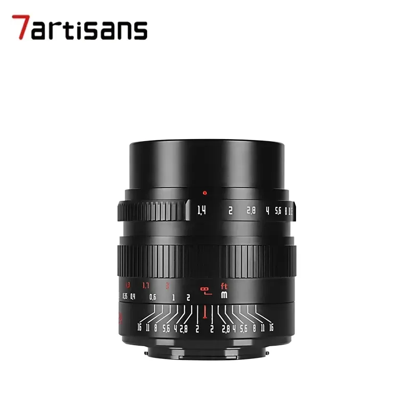 7Artisan 24mm F1.4 APS-C lensa Primes Aperture besar lensa untuk Sony E Canon EOS-M Canon RF FUJIFX M4/3 NIKON Z