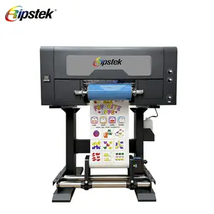 Printer Film Kristal DTF UV Multifungsi AB Roll Cetakan Foil Emas dan Printer DTF UV Laminating
