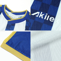 Akilex Football Uniforme Sports Futbol et Football Shirt Shorts Uniformes Accessoires Ensembles Longue Piste T Vêtements Maillot Personnalisé