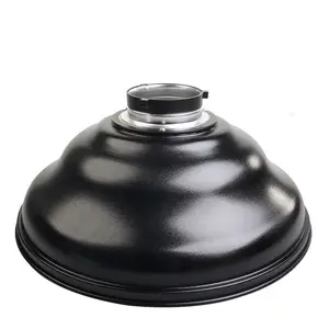 Plato de belleza Reflector de ondas, plato de belleza Bowens de 56 CM, montaje de plata interior con rejilla de panal de abeja para estudio, plato de belleza ondulado - Product Image 1