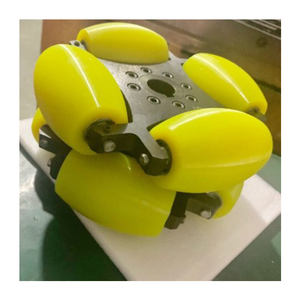 Capacidade de carga 200kg 8 polegadas 203mm Omnidirectional roda industrial resistente <span class=keywords><strong>Omni</strong></span> roda mecânica NW203C - Product Image 1