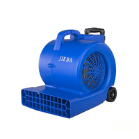 JIEBA BF545 3-Gang-Bodentrockner 1000W Luftgebläse Teppich-Trockner mit Rädern und Griff für Hotel-Badezimmer-Bodentrocknung