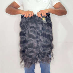Brazilian Hair Bundles Unprocessed Curly Hair Vendor, Raw Indian Human Hair Bundle, Raw Cuticle Aligned Hair <b>Extensions</b> - Product Image 2
