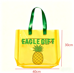 PVC Biodegradable <b>Transparent</b> Cosmetic Pouch for Kids Shopping Travel Bathroom Promotional Travel <b>Bag</b> - Product Image 2