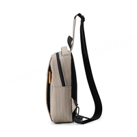 Bolsa de Pecho Deportiva Personalizada al por Mayor, Estilo Normcore/Minimalista, para Hombre y Mujer, para Viajes al Aire Libre, Impermeable, con Cierre de Cremallera de PU
