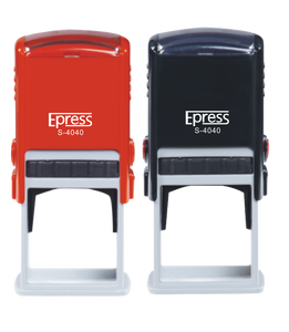 Kit de tamponnage carré en plastique ABS Express 40 x 40 mm avec logo personnalisé, <span class=keywords><strong>tampon</strong></span> <span class=keywords><strong>encreur</strong></span> auto-<span class=keywords><strong>encreur</strong></span> pour bureau, <span class=keywords><strong>tampon</strong></span> <span class=keywords><strong>encreur</strong></span> S-4040 - Product Image 6