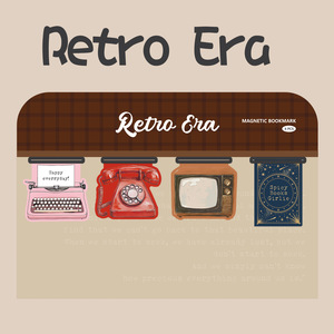 Ongebruikelijke Retro-Stijl Artikelen Voor Halve Prijs Creatieve Nieuwe Ontwerpen Gepersonaliseerde Boekliefhebber Magnetische Bladwijzer - Product Image 4
