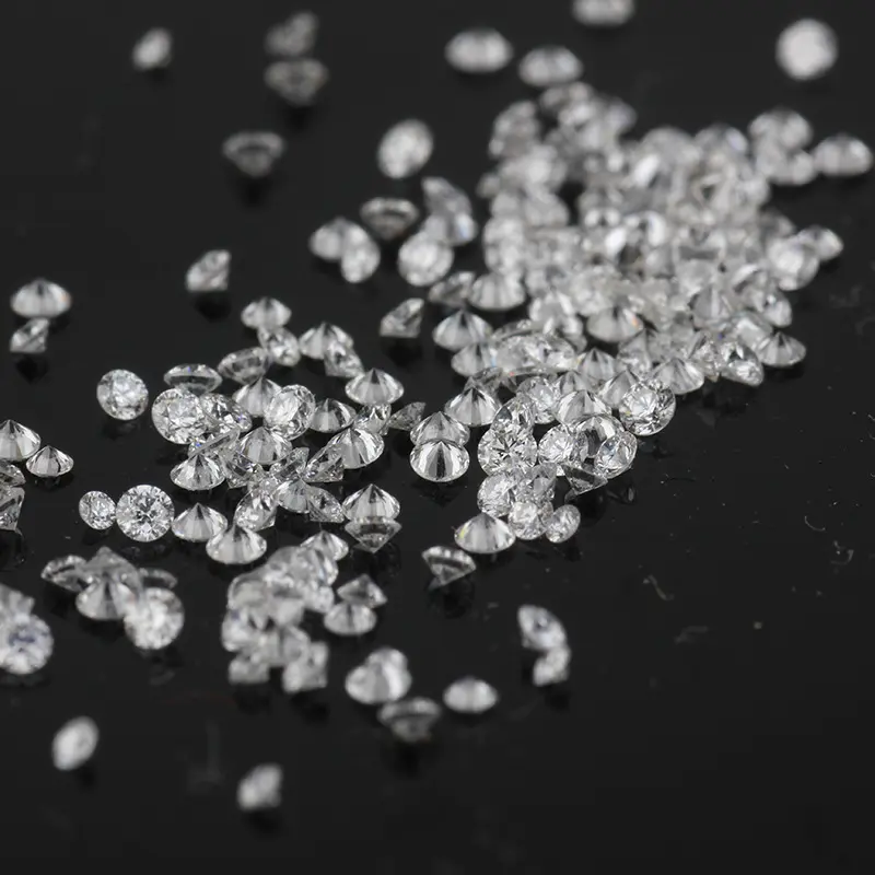 Großhandel Bulk Lab Grown HPHT CVD Kultivierter runder Diamant VS Klarheit Loose Diamond Lab Grown Diamond Pro Karat