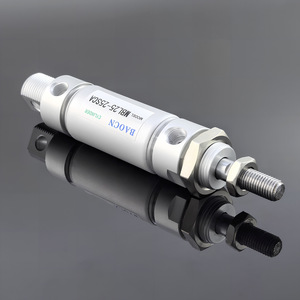 กระบอกลมขนาดเล็ก Baocn รุ่น Mbl 25 25sga ทำจากอลูมิเนียมอัลลอยด์ แบบสองทาง พร้อมหัวแม่เหล็ก - Product Image 2
