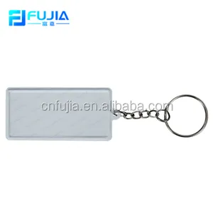 Embossed Promotional Metal Key Chain Popular Gift Aluminum Custom Design Colorful Key Chain