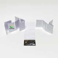 Carte PVC jet d'encre Tiptop, carte d'identité en plastique automatique pour imprimante Epson, carte d'identité vierge CR80 en PVC