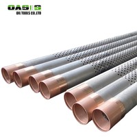 Pipa Casing dan Tubing API J55/K55/N80 dengan Daya Tahan Tinggi, Pipa Tubing Berlubang yang Tahan Lama, Pipa Beralur untuk Pengendalian Pasir