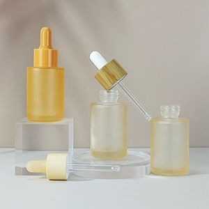 Botella de Vidrio Esmerilado de 30 ml (1 oz) y 60 ml (2 oz) para Aceite Esencial, Color Macaron, con Gotero y Tapa de Rosca Colorida - Product Image 5