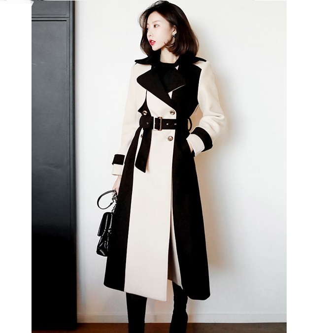 knee length dresses for ladies Girl's White Peter Pan Collar Formal Dress for Special Occasions – Little  English main image 1