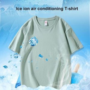 Camiseta Personalizada con Logotipo OEM, Estilo Urbano, con Aire Acondicionado, de Poliéster de Alta Calidad, Talla Grande para Hombre - Product Image 2