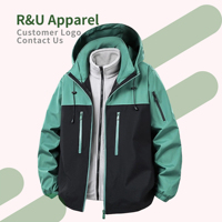 Veste de sport d'extérieur pour l'escalade - Veste légère coupe-vent multicolores tendance et décontractée
