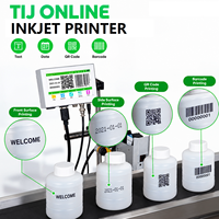Automatische online industriële inkjetprinter continue inkjetprinter TIJ-printer inkjet houdbaarheidsdatum codeermachine