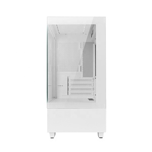 Boîtier de jeu JNP-B40 Matx blanc ARGB, tour moyenne pour <span class=keywords><strong>PC</strong></span> <span class=keywords><strong>Gamer</strong></span> avec panneau latéral en acier et ports I/O Type-C - Product Image 6