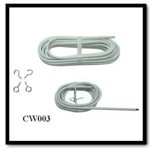 100 футов ПВХ пружинный расширяющийся провод для штор - Product Image 3