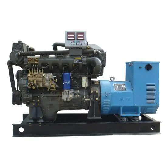 AC three phase 50kw marine diesel generator used in ship