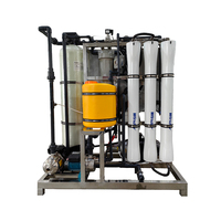Peralatan Desalinasi Air Laut Reverse Osmosis 500 L/H dengan PLC dan Pompa