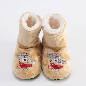 <strong>Men</strong> Boys Toddlers Kids Children Silky Flannel Fleece Custom Animal Sailing Cozy Sherpa Lined Non-slip Indoor Home <strong>Slipper</strong> <strong>Boots</strong> - Product Image 4