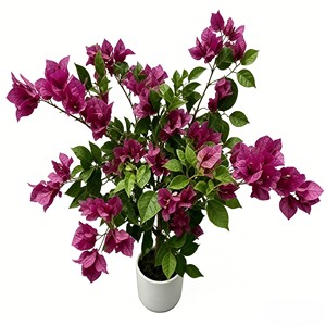 High Quality Real Touch <b>Artificial</b> Silk Bougainvillea <b>Trees</b> Durable Indoor Desktop Plants - Product Image 6