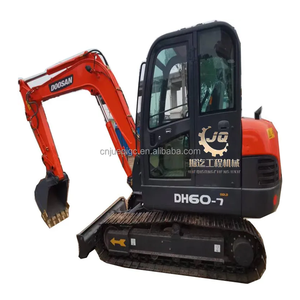 Miniexcavadora de orugas de segunda mano Doosan, excavadora de segunda mano Doosan dx60 dx55, proveedor real de venta directa usada en Corea - Product Image 1