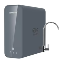 Système de filtration d'eau par osmose inverse électrique VAMIA 600G pour usage domestique et professionnel sous évier
