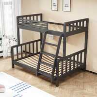 Cama litera doble para niños y adultos, alta y baja, de acero, moderna, minimalista, personalizable con almacenamiento