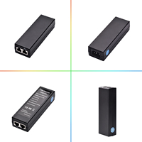 Injecteur POE actif REVODATA 2.5G 30W IEEE802.3af/at jusqu'à 100 mètres pour caméra de sécurité Adaptateur PoE actif