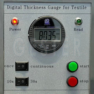 Elektronik tekstil kumaş 1 yıl garanti ile kalınlık <span class=keywords><strong>test</strong></span> cihazı ölçer metre 0-10mm aralığı GT-C46-2 - Product Image 5