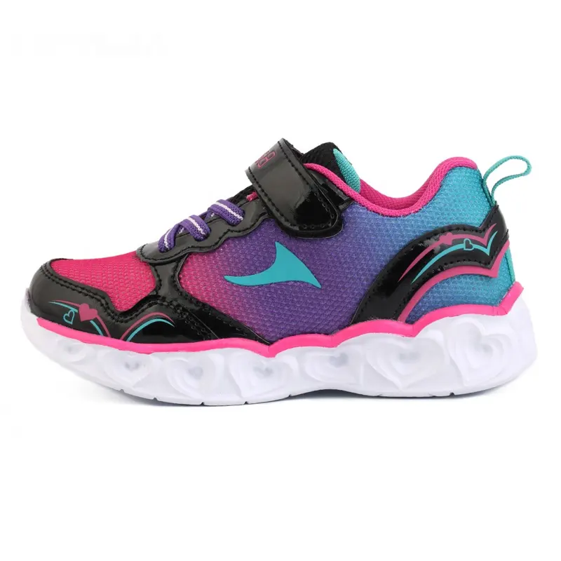 Atacado Kids Sport Shoes Personalizado Baby Sneakers Meninas Gradual Mudança Shoes Sport Shoes