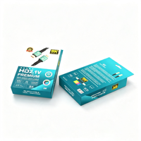 Cable HDMI de Alta Velocidad 8K - Conector Blindado para PC, Smart TV, Proyector, Monitor y STB (Decodificador)