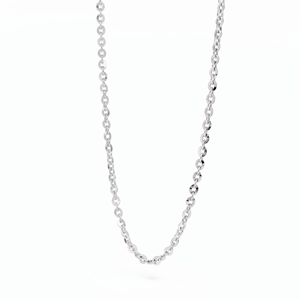 Glam High End Polished White Pt950 Fine Adjustable Pendant Chain Unisex Daily <b>Stack</b> Platinum Jewelry Gift - Product Image 6