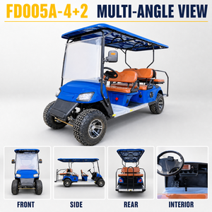 Carrito de Golf de Alta Potencia con Gran Capacidad de Subida, Buggy Turístico para Hoteles y Resorts 1. Escalada Inteligente 1. Inte - Product Image 2