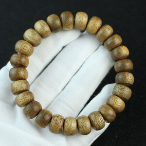 Agarwood <b>Bracelet</b> 2.0mm Kalimantan Indonesian Buddhist Prayer Beads 108 Beads Unisex Couple Jewelry - Product Image 4