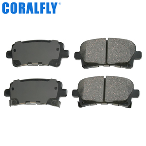Plaquettes de frein 23316342 D1559-8536 Accessoires automobiles 13237750 pour CHEVROLET Malibu - Product Image 1