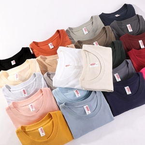 เสื้อยืด IStapromo Gifts Summer Grams สีพื้นหนา ผ้าคอตตอน คอกลม แขนสั้น แฟชั่น สำหรับผู้ชายและผู้หญิง - Product Image 1