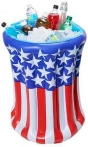 Glacière gonflable en <span class=keywords><strong>PVC</strong></span> avec motif <span class=keywords><strong>de</strong></span> drapeau américain pour les fêtes d'été au <span class=keywords><strong>jardin</strong></span> et au bord <span class=keywords><strong>de</strong></span> la piscine - Product Image 5
