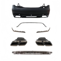 Accessoires de carrosserie pour Jaguar XJL 2010-2019 : Lame avant, lames arrière, embouts d'échappement et petits éléments de garniture, compatibles avec les modèles XJS améliorés et modifiés.