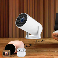 Projecteur de cinéma maison HD Mini Smart Android Pro Projecteur avec système d'exploitation Android 11 Projecteur de jeu