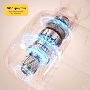 ปืนนวดพกพาขนาดเล็กแบบพกพา พร้อมการชาร์จแบบ Type-C อุปกรณ์เสริมหลากหลายชนิด เครื่องนวดไฟฟ้าน้ำหนักเบา ช่วยผ่อนคลายกล้ามเนื้อ - Product Image 4