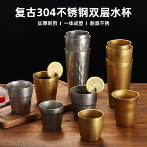 Stainless Steel Tumbler Double Wall Vacuum Insulated 12 24 Hours Thermal Travel Cup Straight Shape - Product Image 2