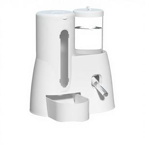 Lujosa y Elegante Botella de Agua 2 en 1 Antigoteo para Animales Pequeños con Dispensador Automático de Comida para Hámsters Sírios y Enanos - Product Image 4