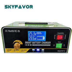 מטען סוללות חכם אוטומטי <span class=keywords><strong>12V</strong></span> 24V 50A מהיר AC <span class=keywords><strong>DC</strong></span> <span class=keywords><strong>12V</strong></span> 50A 24V 30A לסוללות עופרת חומצה, ג'ל, יבשות ורטובות - Product Image 1